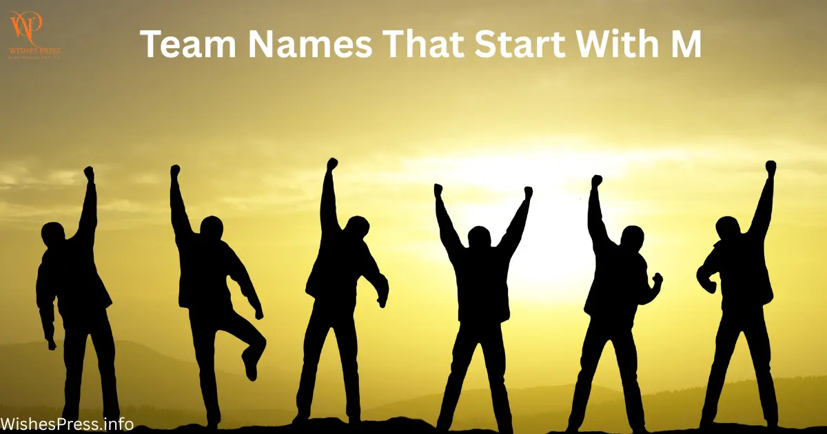 Fantasy & Gaming Team Names Starting with M
