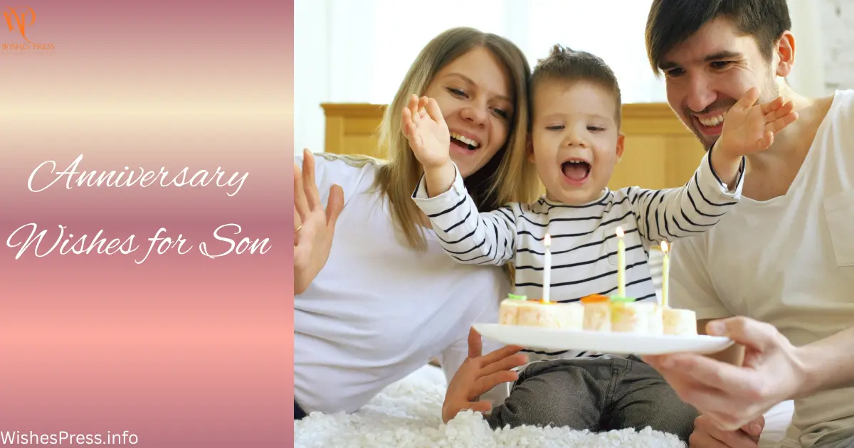 Anniversary Wishes for Son