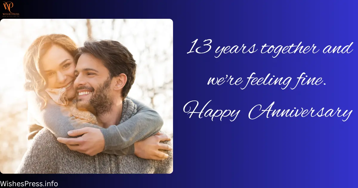  Personalized 13th Marriage Anniversary Quotes Messages
