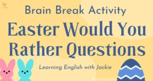 Easter Would You Rather