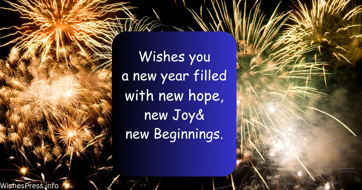 Happy New Year Wishes for In-Laws & Extended Family
