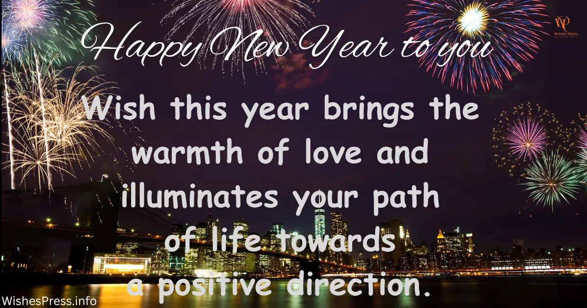 Professional & Formal New Year Wishes
