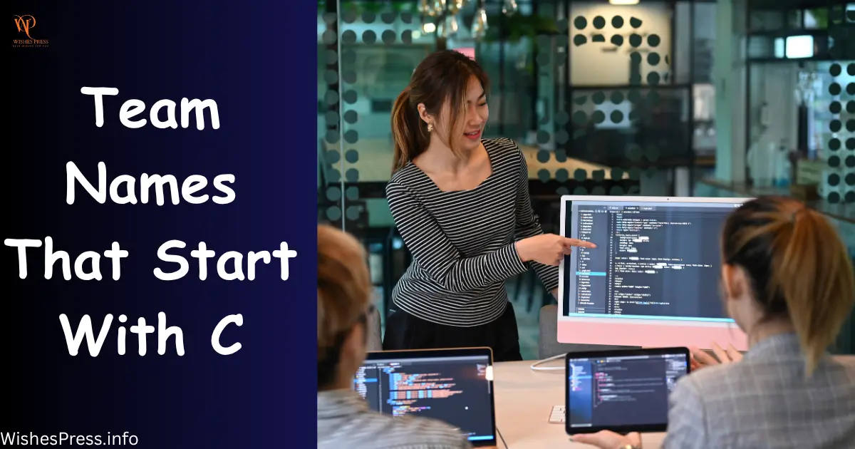 Team Names That Start With C