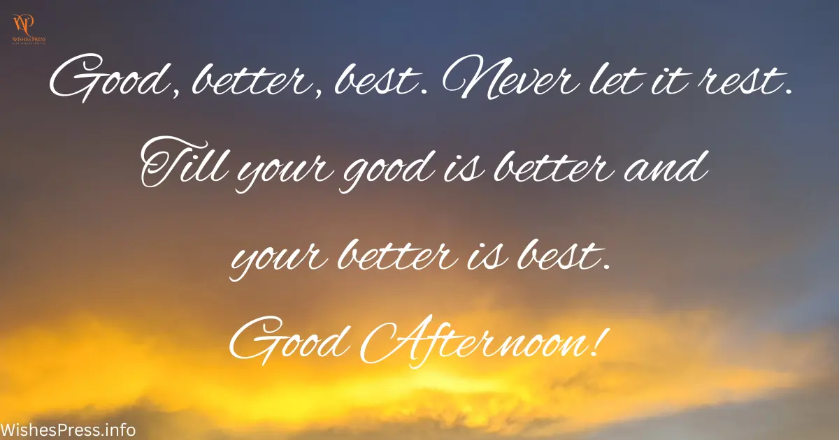 Good Afternoon Quotes for Her