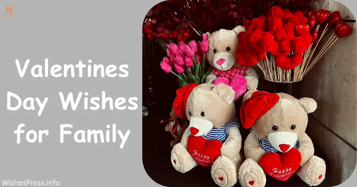 Valentines Day Wishes for Family